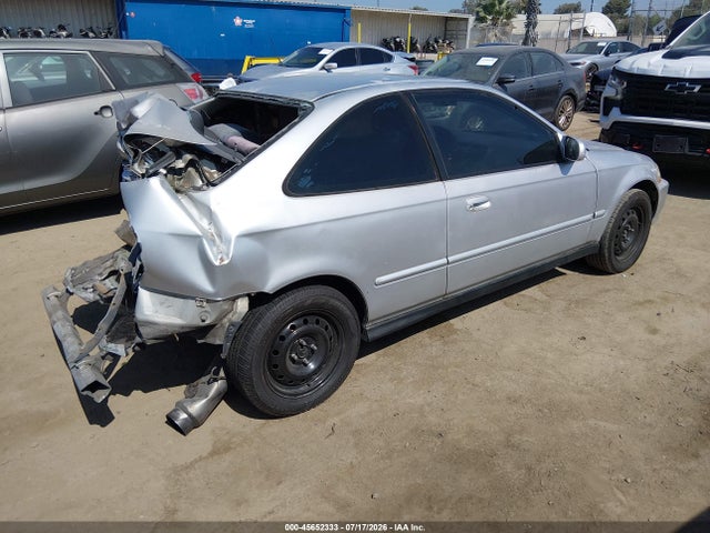 45652333 :رقم المزاد ، 1HGEJ8247WL091679 vin ، 1998 Honda Civic Ex مزاد بيع