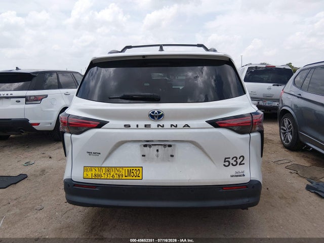 Продажа на аукционе авто 2022 Toyota Sienna Xle, vin: 5TDYRKECXNS082489, номер лота: 45652351