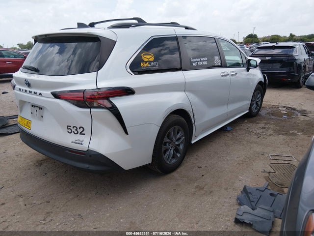 Продажа на аукционе авто 2022 Toyota Sienna Xle, vin: 5TDYRKECXNS082489, номер лота: 45652351