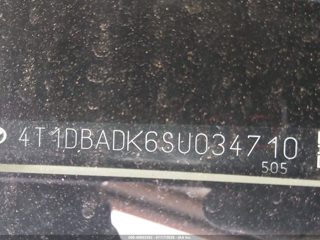 Toyota CAMRY SE 2025 4T1DBADK6SU034710 Image 9