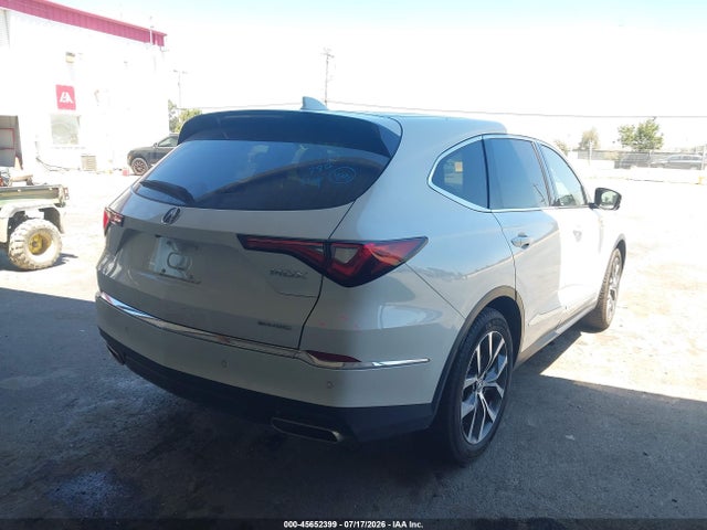 2022 Acura Mdx Technology Package მანქანა იყიდება აუქციონზე, vin: 5J8YE1H49NL004315, აუქციონის ნომერი: 45652399