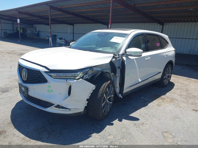 2022 Acura Mdx Technology Package მანქანა იყიდება აუქციონზე, vin: 5J8YE1H49NL004315, აუქციონის ნომერი: 45652399