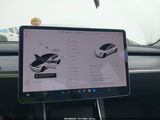 45652452 :رقم المزاد ، 5YJ3E1EB3LF791306 vin ، 2020 Tesla Model 3 Long Range Dual Motor All-wheel Drive مزاد بيع