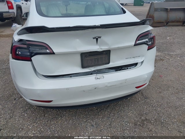 45652452 :رقم المزاد ، 5YJ3E1EB3LF791306 vin ، 2020 Tesla Model 3 Long Range Dual Motor All-wheel Drive مزاد بيع