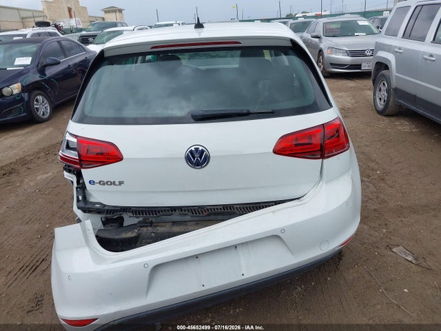 Aukcja sprzedaży 2016 Volkswagen E-golf Sel Premium, vin: WVWPP7AU6GW916452, numer aukcji: 45652499