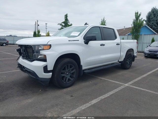 Продажа на аукционе авто 2021 Chevrolet Silverado 1500 Custom, vin: 1GCUYBEF6MZ407325, номер лота: 45652537