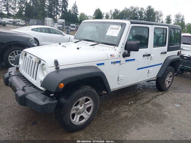 1C4BJWKG4FL630145 Jeep Wrangler Unlimited Sport Rhd