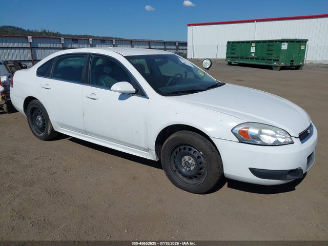 2013 Chevrolet Impala Police მანქანა იყიდება აუქციონზე, vin: 2G1WD5E32D1262457, აუქციონის ნომერი: 45652625
