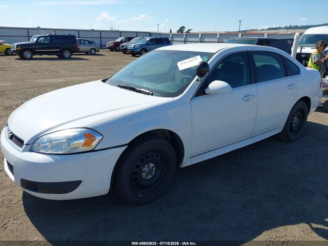 45652625 :رقم المزاد ، 2G1WD5E32D1262457 vin ، 2013 Chevrolet Impala Police مزاد بيع