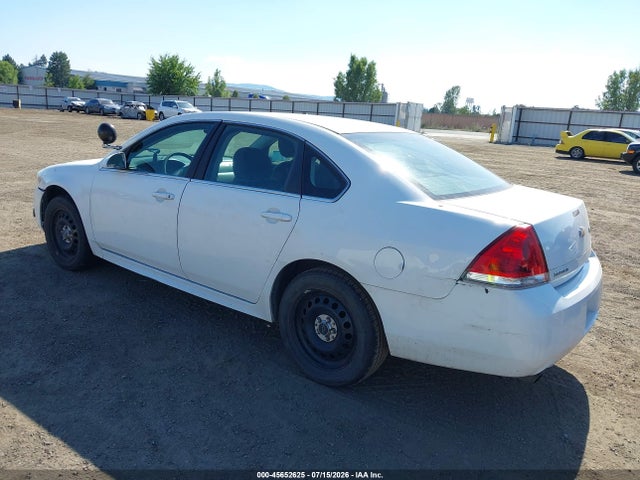 45652625 :رقم المزاد ، 2G1WD5E32D1262457 vin ، 2013 Chevrolet Impala Police مزاد بيع