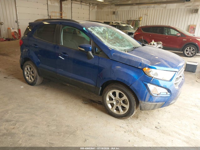 45652641 :رقم المزاد ، MAJ3S2GE0MC444350 vin ، 2021 Ford Ecosport Se مزاد بيع