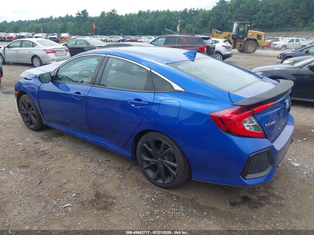 2018 Honda Civic Si მანქანა იყიდება აუქციონზე, vin: 2HGFC1E54JH708181, აუქციონის ნომერი: 45652717