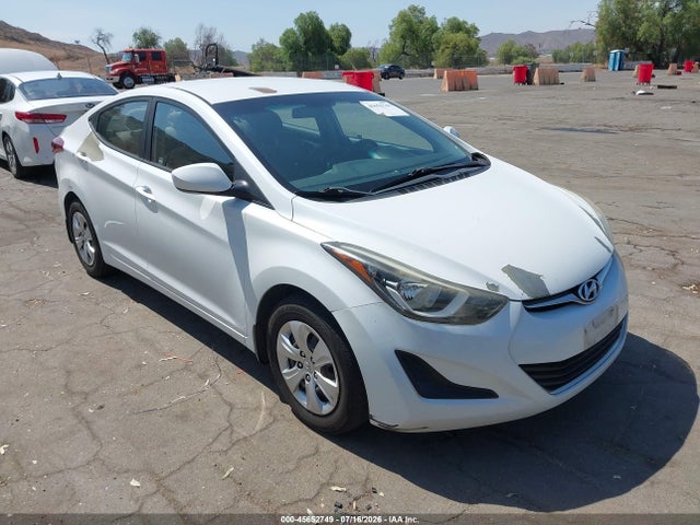Hyundai ELANTRA SE 2016 5NPDH4AEXGH733262 Image 1