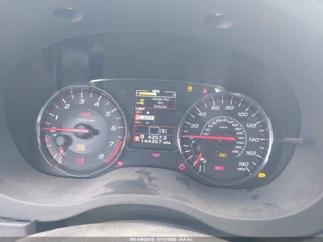 Aukcja sprzedaży 2021 Subaru Wrx Sti, vin: JF1VA2S68M9810550, numer aukcji: 45652810