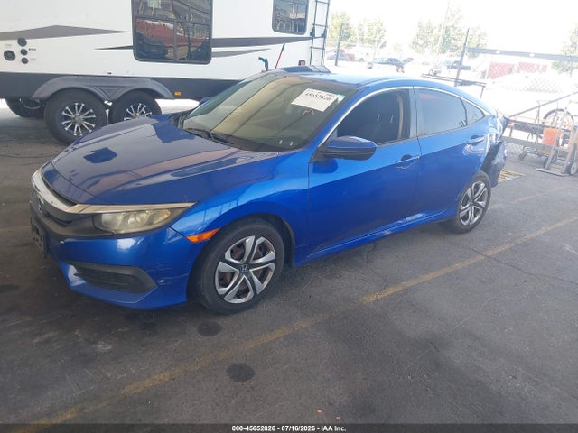 Honda Civic Lx 2017 2HGFC2F58HH529849 Image 2