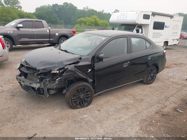 2022 Mitsubishi Mirage G4 Black Edition/es/le მანქანა იყიდება აუქციონზე, vin: ML32FUFJ9NHF04978, აუქციონის ნომერი: 45652872