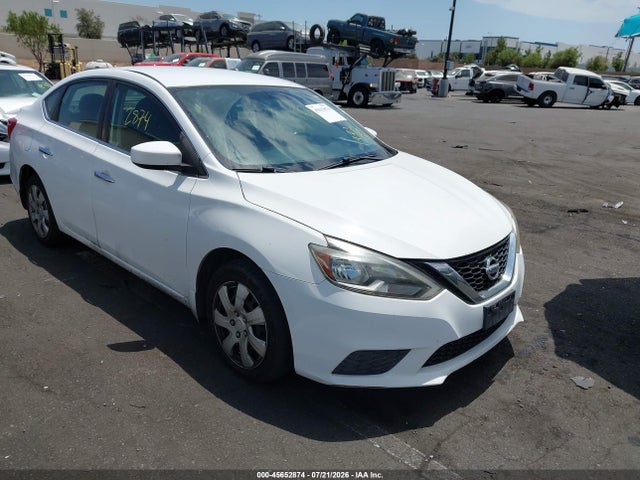 2017 Nissan Sentra Sv მანქანა იყიდება აუქციონზე, vin: 3N1AB7APXHY374705, აუქციონის ნომერი: 45652874