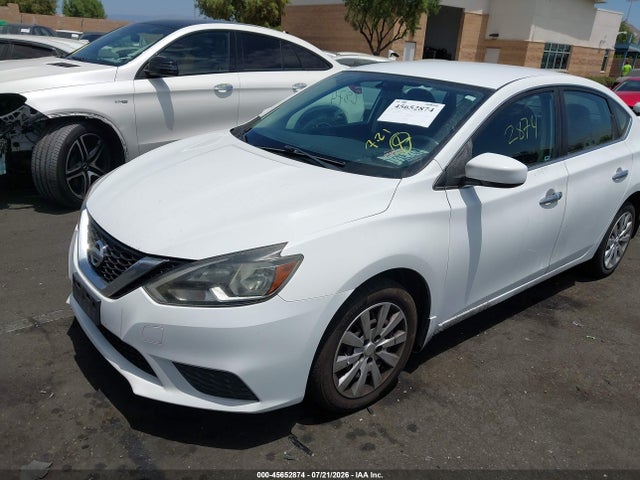 2017 Nissan Sentra Sv მანქანა იყიდება აუქციონზე, vin: 3N1AB7APXHY374705, აუქციონის ნომერი: 45652874