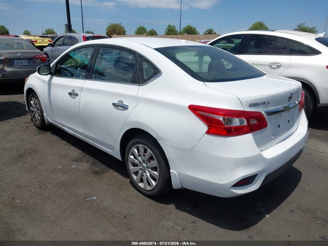 2017 Nissan Sentra Sv მანქანა იყიდება აუქციონზე, vin: 3N1AB7APXHY374705, აუქციონის ნომერი: 45652874