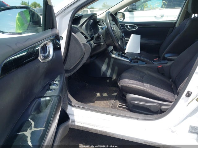 2017 Nissan Sentra Sv მანქანა იყიდება აუქციონზე, vin: 3N1AB7APXHY374705, აუქციონის ნომერი: 45652874