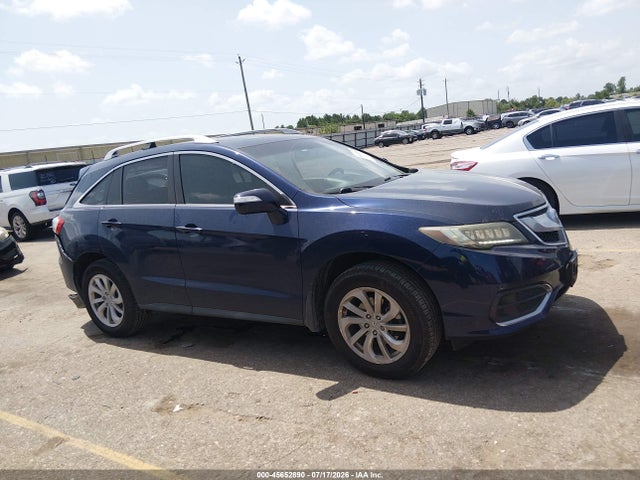 2016 Acura Rdx Technology   Acurawatch Plus Packages/technology Package მანქანა იყიდება აუქციონზე, vin: 5J8TB3H58GL008902, აუქციონის ნომერი: 45652890