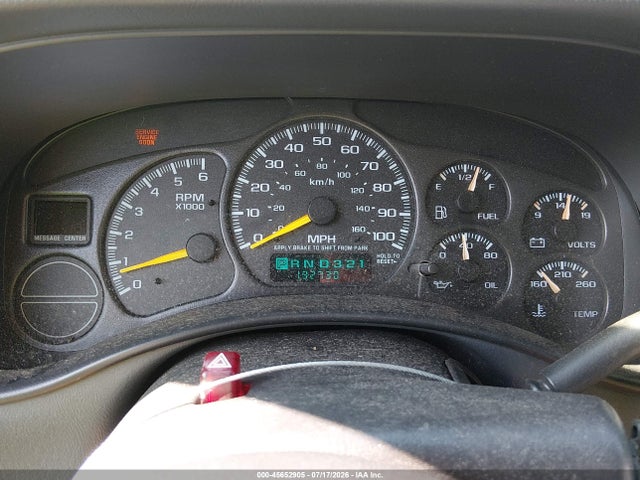 Продажа на аукционе авто 2001 Chevrolet Tahoe Lt, vin: 1GNEK13T71J105195, номер лота: 45652905