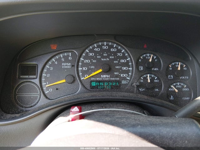 Продажа на аукционе авто 2001 Chevrolet Tahoe Lt, vin: 1GNEK13T71J105195, номер лота: 45652905