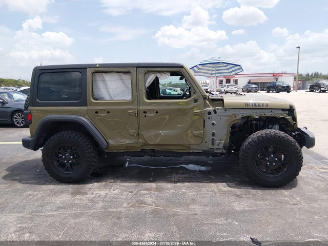 Продажа на аукционе авто 2025 Jeep Wrangler 4-door Willys 4x4, vin: 1C4PJXDN8SW516570, номер лота: 45652924