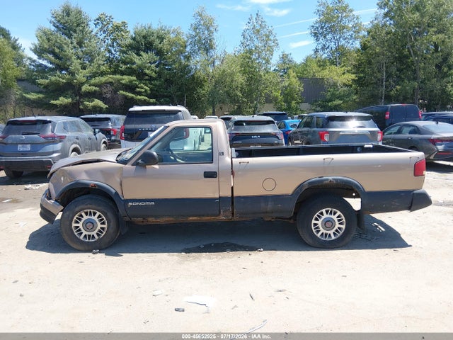 45652925 :رقم المزاد ، 1GTDT14X5VK506389 vin ، 1997 Gmc Sonoma Sl Wideside مزاد بيع