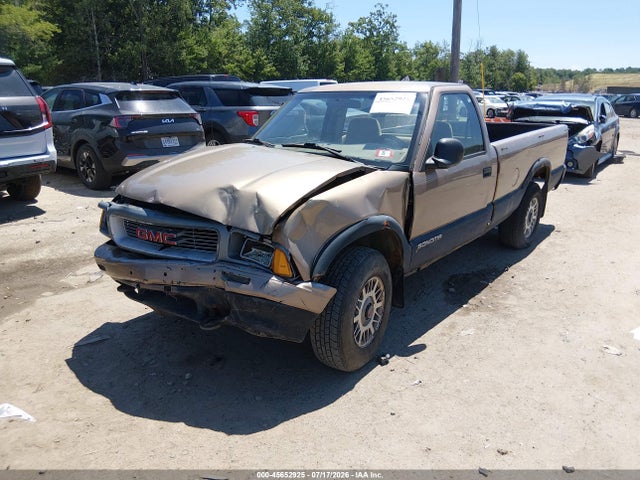 45652925 :رقم المزاد ، 1GTDT14X5VK506389 vin ، 1997 Gmc Sonoma Sl Wideside مزاد بيع
