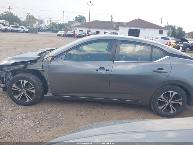 2022 Nissan Sentra Sv Xtronic Cvt მანქანა იყიდება აუქციონზე, vin: 3N1AB8CV1NY256927, აუქციონის ნომერი: 45652949
