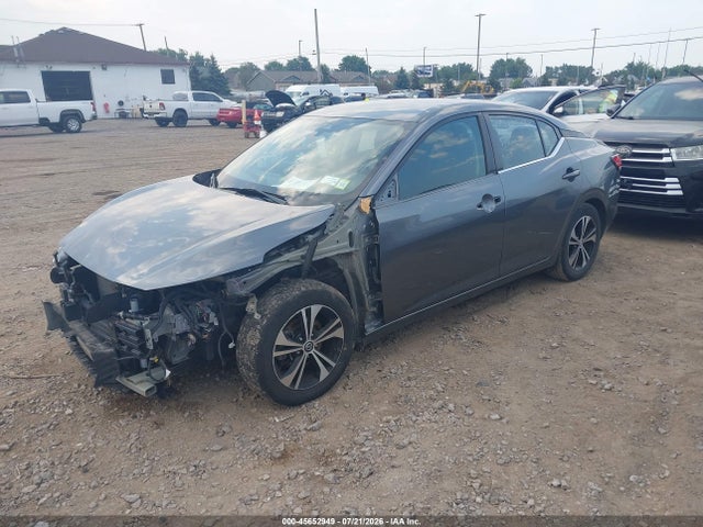 2022 Nissan Sentra Sv Xtronic Cvt მანქანა იყიდება აუქციონზე, vin: 3N1AB8CV1NY256927, აუქციონის ნომერი: 45652949