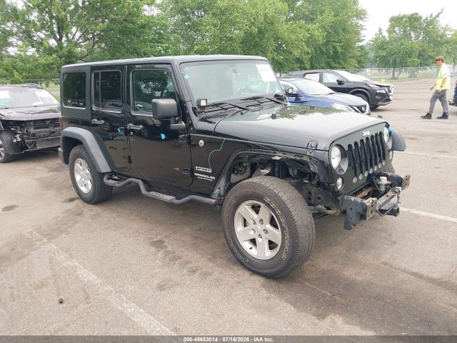 45653014 :رقم المزاد ، 1C4BJWDGXGL144339 vin ، 2016 Jeep Wrangler Unlimited Sport مزاد بيع