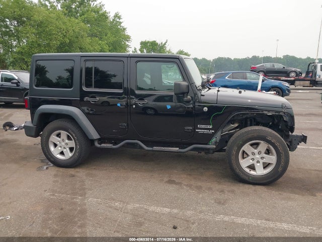 45653014 :رقم المزاد ، 1C4BJWDGXGL144339 vin ، 2016 Jeep Wrangler Unlimited Sport مزاد بيع