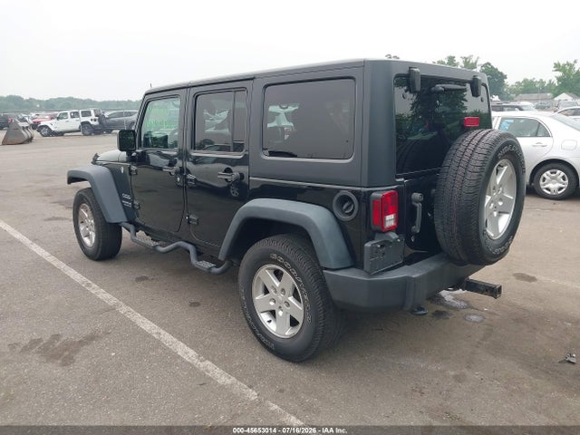 45653014 :رقم المزاد ، 1C4BJWDGXGL144339 vin ، 2016 Jeep Wrangler Unlimited Sport مزاد بيع