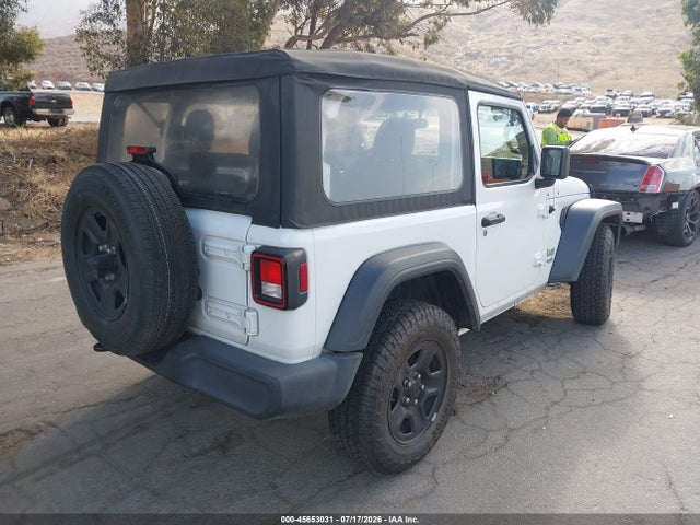 1C4GJXAN0KW520052 Jeep Wrangler Sport 4x4
