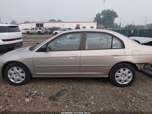 2001 Honda Civic Ex მანქანა იყიდება აუქციონზე, vin: 1HGES267X1L007555, აუქციონის ნომერი: 45653050