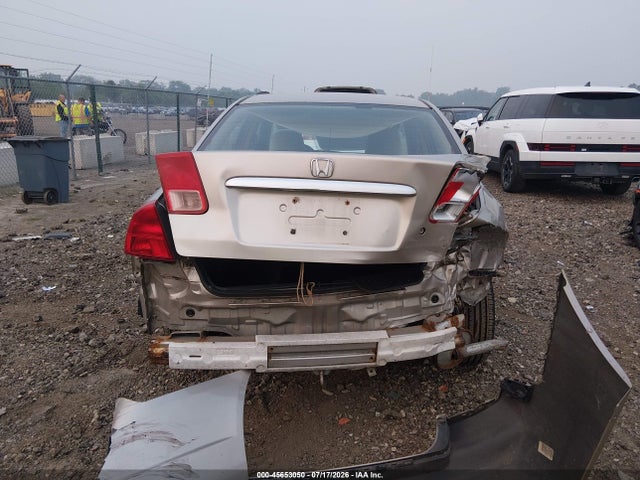 2001 Honda Civic Ex მანქანა იყიდება აუქციონზე, vin: 1HGES267X1L007555, აუქციონის ნომერი: 45653050