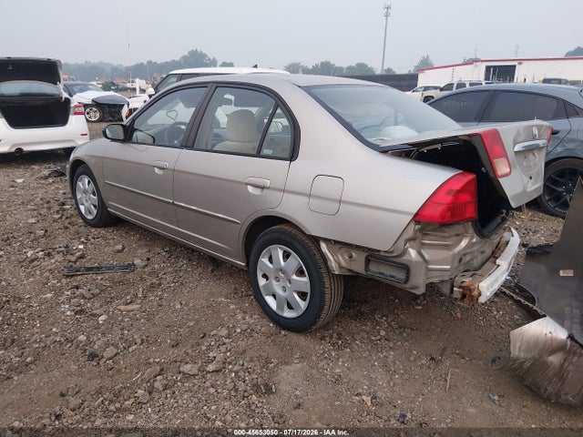 2001 Honda Civic Ex მანქანა იყიდება აუქციონზე, vin: 1HGES267X1L007555, აუქციონის ნომერი: 45653050
