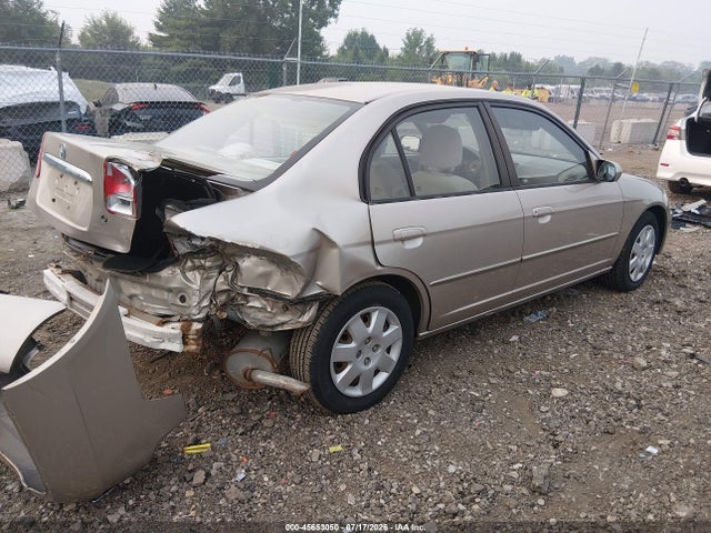 2001 Honda Civic Ex მანქანა იყიდება აუქციონზე, vin: 1HGES267X1L007555, აუქციონის ნომერი: 45653050