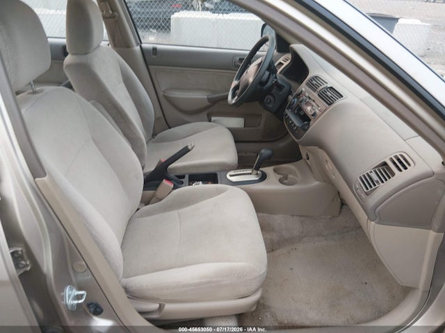 2001 Honda Civic Ex მანქანა იყიდება აუქციონზე, vin: 1HGES267X1L007555, აუქციონის ნომერი: 45653050
