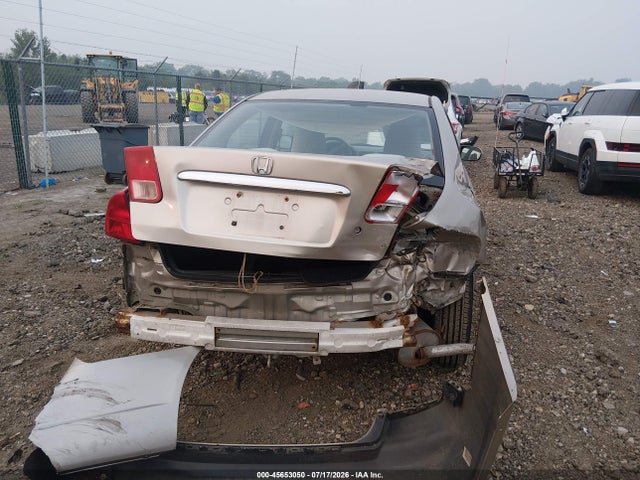 2001 Honda Civic Ex მანქანა იყიდება აუქციონზე, vin: 1HGES267X1L007555, აუქციონის ნომერი: 45653050