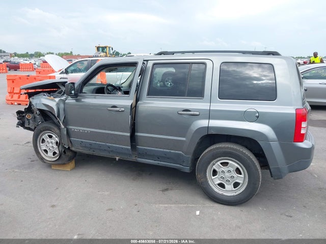 2012 Jeep Patriot Sport მანქანა იყიდება აუქციონზე, vin: 1C4NJPBA6CD550981, აუქციონის ნომერი: 45653058