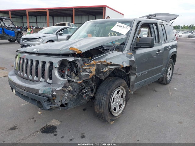 2012 Jeep Patriot Sport მანქანა იყიდება აუქციონზე, vin: 1C4NJPBA6CD550981, აუქციონის ნომერი: 45653058