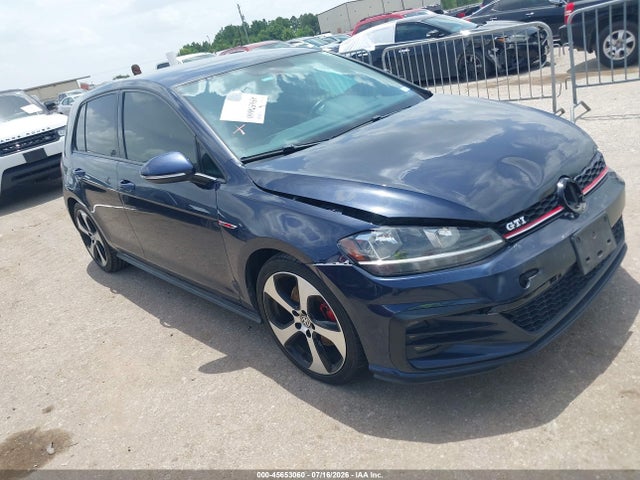 45653060 :رقم المزاد ، 3VW447AU7JM296985 vin ، 2018 Volkswagen Golf Gti 2.0t Autobahn/2.0t S/2.0t Se مزاد بيع