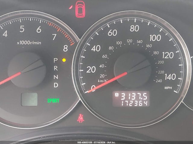 Aukcja sprzedaży 2009 Subaru Legacy 2.5i Limited, vin: 4S3BL626697229825, numer aukcji: 45653109