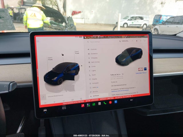 Aukcja sprzedaży 2023 Tesla Model Y Awd/long Range Dual Motor All-wheel Drive, vin: 7SAYGDEEXPA116702, numer aukcji: 45653123