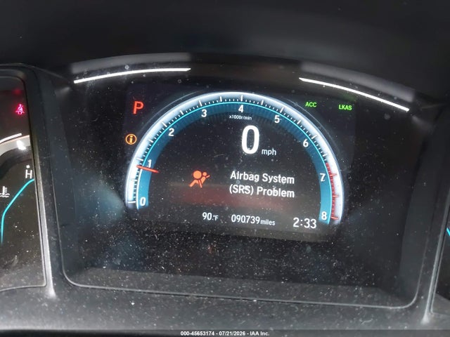 Aukcja sprzedaży 2019 Honda Civic Lx, vin: 2HGFC2F66KH512497, numer aukcji: 45653174