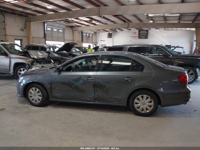 2015 Volkswagen Jetta 2.0l S მანქანა იყიდება აუქციონზე, vin: 3VW2K7AJ1FM402146, აუქციონის ნომერი: 45653181
