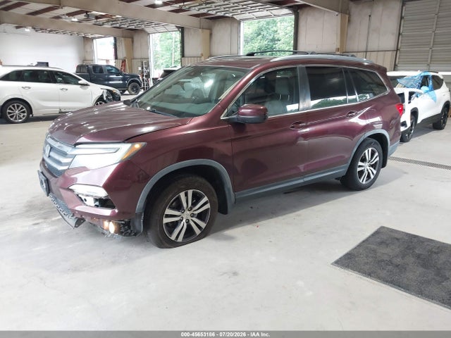 2017 Honda Pilot Ex-l მანქანა იყიდება აუქციონზე, vin: 5FNYF5H62HB039578, აუქციონის ნომერი: 45653186